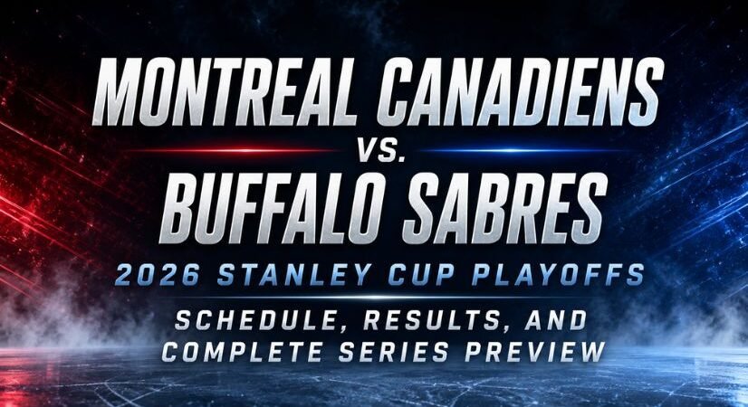 Montreal Canadiens vs. Buffalo Sabres 2026 Stanley Cup Playoffs Schedule, Results, and Complete Series Preview