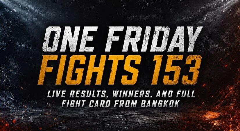 ONE Friday Fights 153 Live Results, Winners, and Full Fight Card From Bangkok