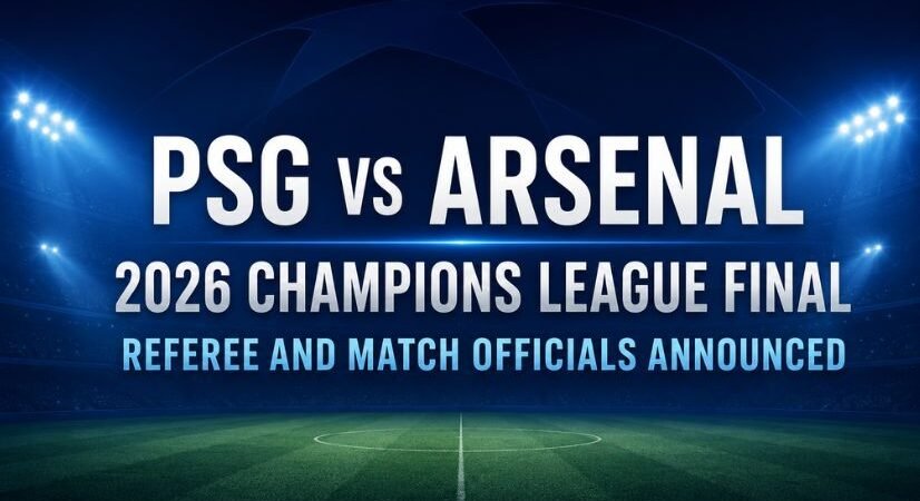 PSG vs Arsenal 2026 Champions League Final Referee and Match Officials Announced