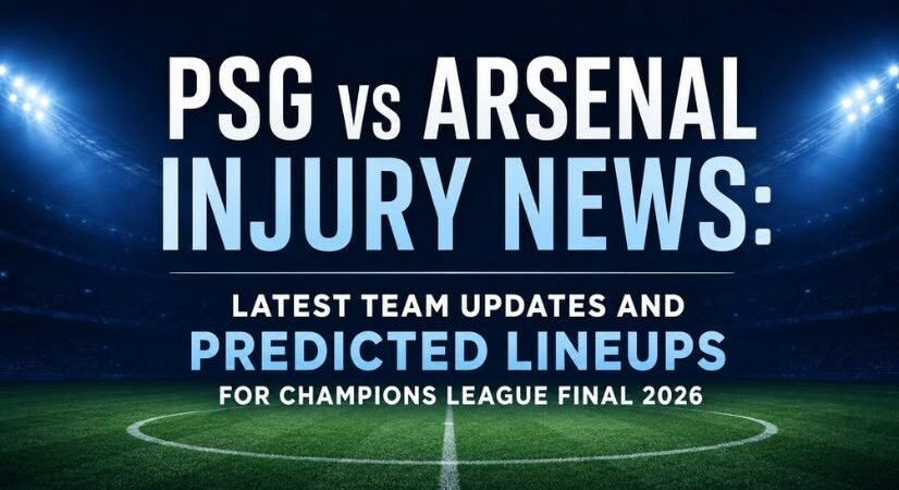PSG vs Arsenal Injury News: Latest Team Updates, Predicted Lineups, and Kickoff Time for Champions League Final 2026
