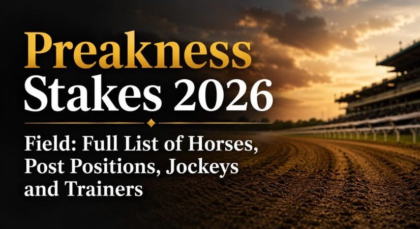 Preakness Stakes 2026 Field: Full List of Horses, Post Positions, Jockeys and Trainers
