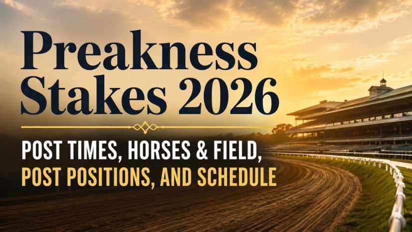 Preakness Stakes 2026 Post Times: Horses & Field, Positions, and Race Day Schedule