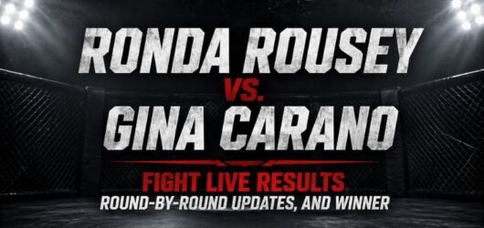 Ronda Rousey vs. Gina Carano Fight Live Results: Scores, Round-by-Round Updates, and Winner