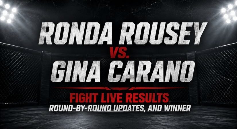 Ronda Rousey vs. Gina Carano Fight Live Results: Scores, Round-by-Round Updates, and Winner