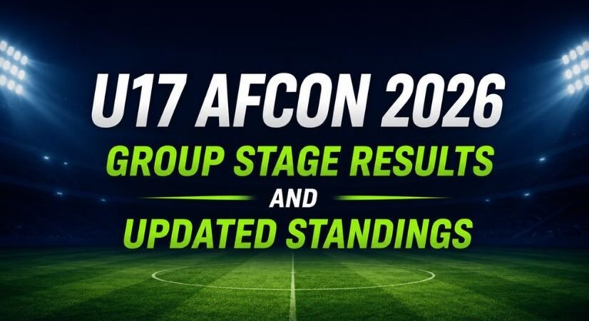 U17 Africa Cup of Nations (AFCON) 2026 Group Standings and Updated Results