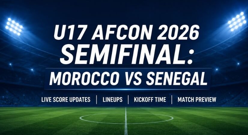 U17 AFCON 2026 Semifinal: Morocco vs Senegal Live Score Updates, Lineups, Kickoff Time, and Match Preview