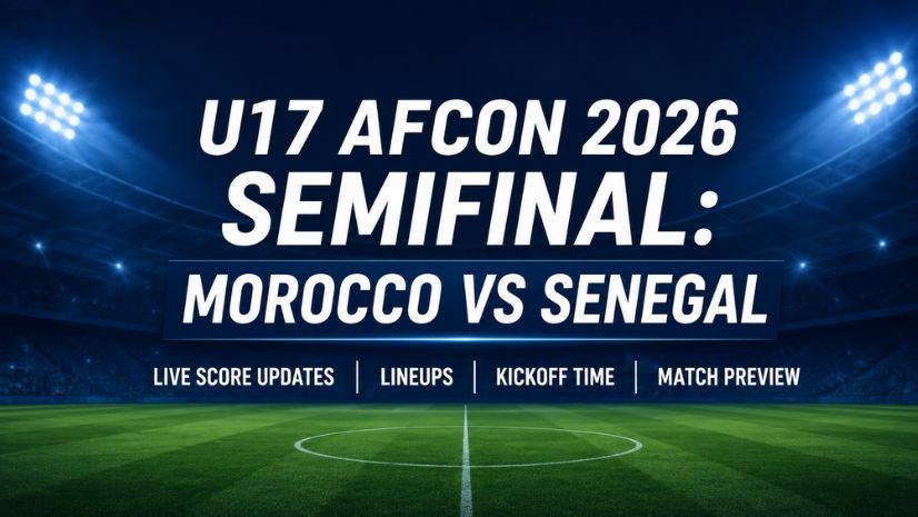 U17 AFCON 2026 Semifinal: Morocco vs Senegal Live Score Updates, Lineups, Kickoff Time, and Match Preview