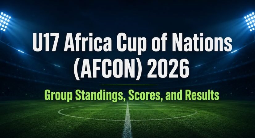 U17 Africa Cup of Nations (AFCON) 2026 Group Standings, Scores, and Results