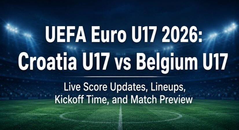 UEFA Euro U17 2026: Croatia U17 vs Belgium U17 Live Score Updates, Lineups, Kickoff Time, and Match Preview