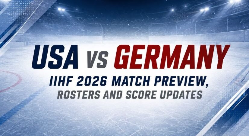 USA vs Germany IIHF 2026 Match Preview, Rosters and Score Updates