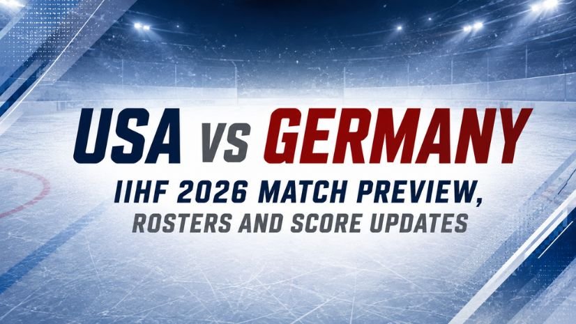 USA vs Germany IIHF 2026 Match Preview, Rosters and Score Updates
