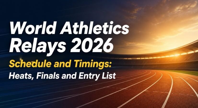 World Athletics Relays 2026 Schedule and Timings: Heats, Finals and Entry List