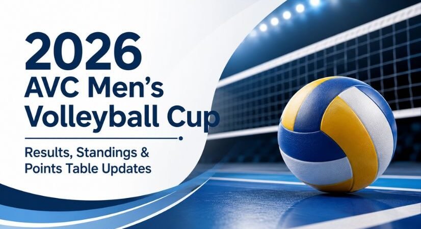 2026 AVC Men’s Volleyball Cup Results, Standings & Points Table Updates