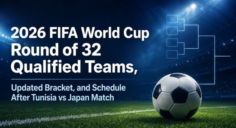 2026 FIFA World Cup Round of 32 Qualified Teams, Updated Bracket, and Schedule After Tunisia vs Japan Match