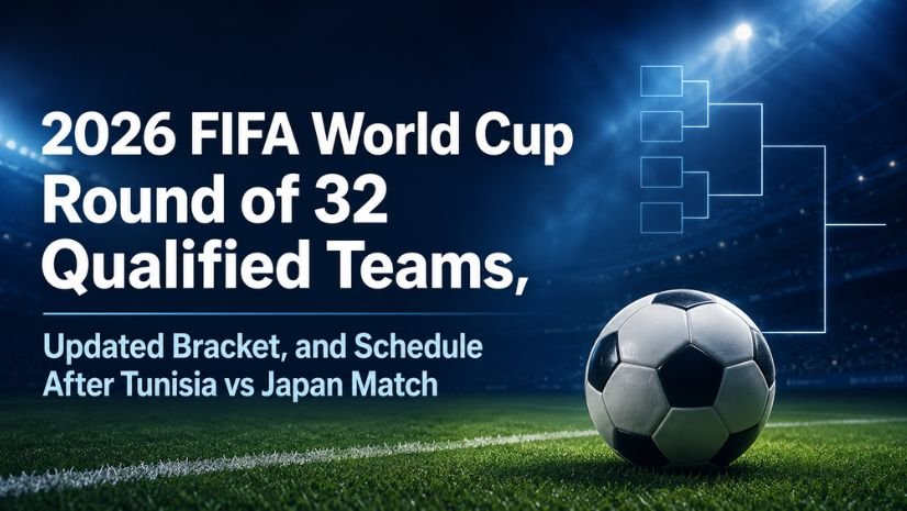 2026 FIFA World Cup Round of 32 Qualified Teams, Updated Bracket, and Schedule After Tunisia vs Japan Match