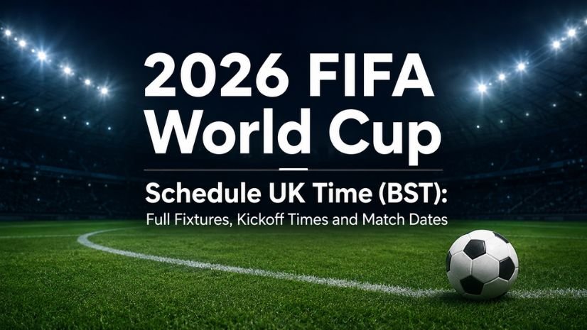 2026 FIFA World Cup Schedule UK Time (BST) Full Fixtures, Kickoff Times and Match Dates
