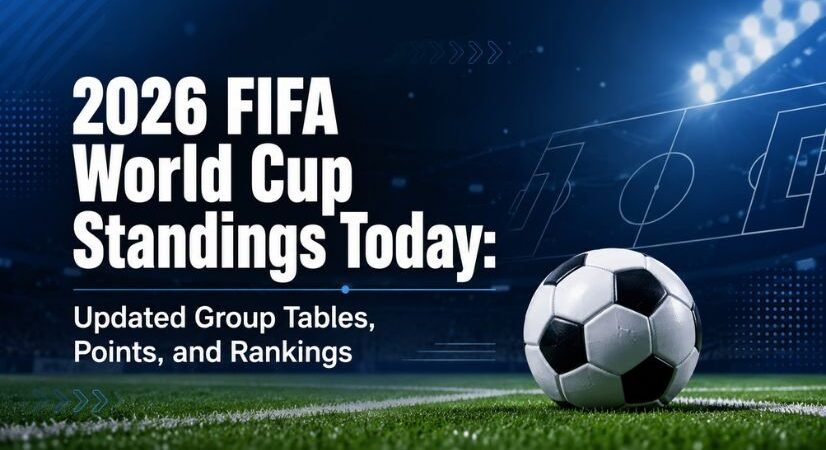 2026 FIFA World Cup Live Standings Today: Updated Group Tables, Points, and Rankings
