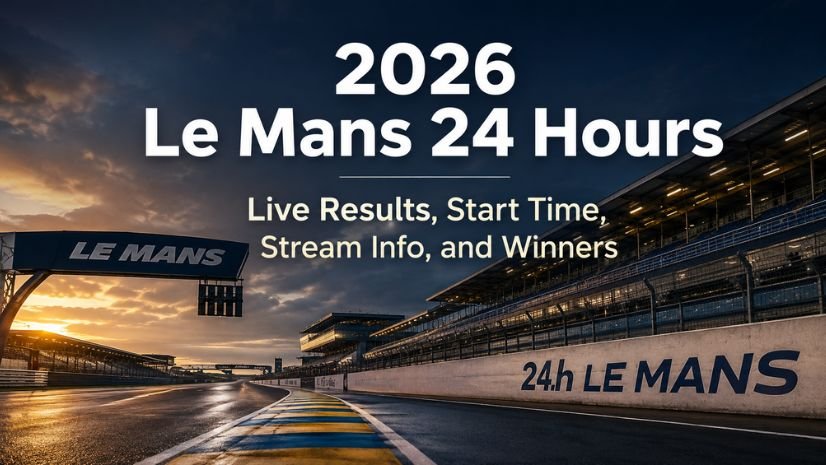 2026 Le Mans 24 Hours Live Results, Start Time, Stream Info, and Winners