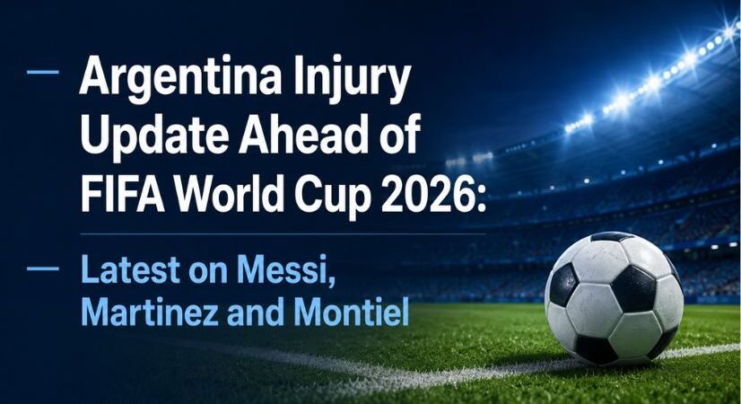 Argentina Injury Update Ahead of FIFA World Cup 2026: Latest on Messi, Martinez and Montiel