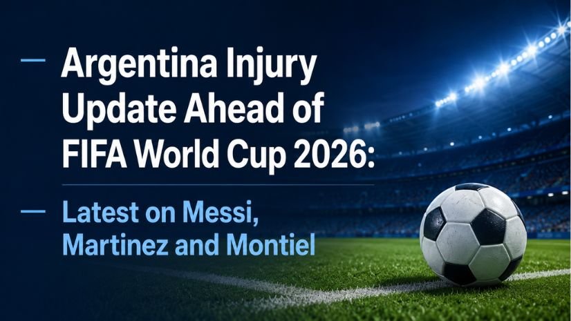 Argentina Injury Update Ahead of FIFA World Cup 2026: Latest on Messi, Martinez and Montiel