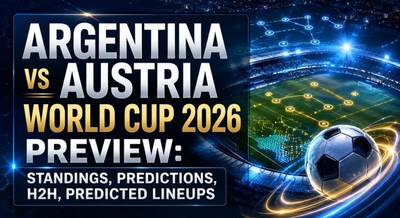 Argentina vs Austria World Cup 2026 Preview: Standings, Predictions, H2H, Predicted Lineups