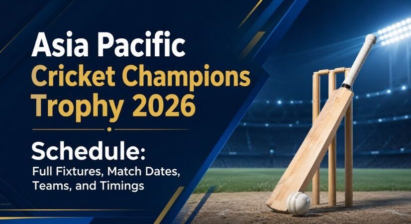 Asia Pacific Cricket Champions Trophy 2026 Schedule: Full Fixtures, Match Dates, Teams, and Timings