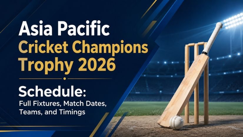 Asia Pacific Cricket Champions Trophy 2026 Schedule: Full Fixtures, Match Dates, Teams, and Timings
