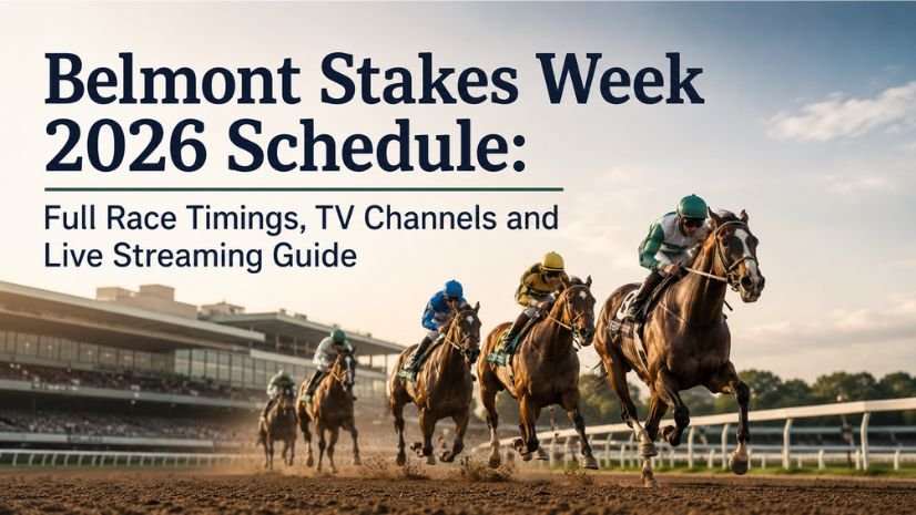 Belmont Stakes Week 2026 Schedule: Full Race Timings, TV Channels and Live Streaming Guide