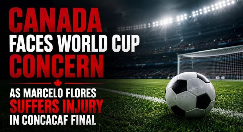 Canada Faces World Cup Concern as Marcelo Flores Suffers Injury in Concacaf Final