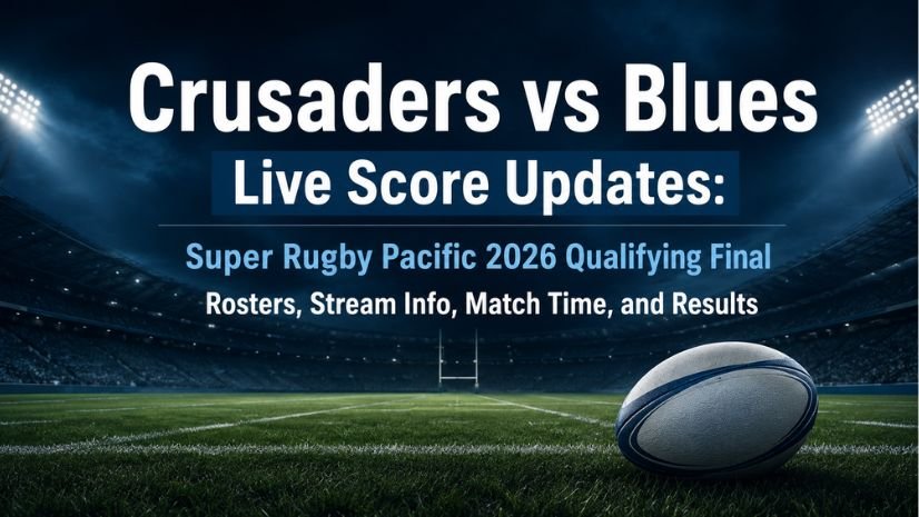 # Crusaders vs Blues Live Score Updates, Rosters, Stream Info, Match Time, and Results

The Super Rugby Pacific 2026 playoffs continue with one of the competition’s biggest rivalries as the Crusaders host the Blues in a highly anticipated Qualifying Final at One New Zealand Stadium in Christchurch. Rugby fans across New Zealand, Australia, and around the world are eagerly waiting to see which powerhouse team will advance to the next stage of the finals.

This match promises plenty of intensity, with both sides carrying strong form and a rich history of memorable postseason battles. Stay tuned for live score updates, key moments, team news, and the final result from Christchurch.

## Match Details

| Match          | Crusaders vs Blues                        |
| -------------- | ----------------------------------------- |
| Competition    | Super Rugby Pacific 2026 Qualifying Final |
| Date           | Saturday, June 6, 2026                    |
| Venue          | One New Zealand Stadium, Christchurch     |
| Kick-off Time  | 4:35 PM NZT                               |
| Australia Time | 2:35 PM AEST                              |
| Streaming      | Stan Sport (Australia)                    |

## Crusaders vs Blues Preview

The Crusaders enter the playoffs with momentum after winning three consecutive matches. Their home-ground advantage could prove crucial, as they have been extremely difficult to beat in Christchurch throughout the season.

History also favors the Crusaders. They have won 23 of their last 26 completed matches against the Blues and own a strong record in finals encounters between the two teams. The Christchurch side has won four of their five previous playoff meetings with the Blues and has claimed victory in the last three postseason clashes.

However, the Blues arrive with confidence after a strong campaign of their own. They have developed into one of the competition's most consistent teams and have enjoyed significant success in finals rugby in recent seasons. Their balanced squad and experienced leadership give them every chance of producing an upset on the road.

The two teams have already met twice during the 2026 season, splitting the results with one win each. Interestingly, both matches were decided by exactly 16 points, highlighting how competitive this rivalry has become.

## Crusaders Starting Lineup

**Starting XV**

Finlay Brewis, Codie Taylor, George Bower, Antonio Shalfoon, Jamie Hannah, Ethan Blackadder, Leicester Fainga'anuku, Christian Lio-Willie, Noah Hotham, Taha Kemara, Sevu Reece, David Havili (Captain), Dallas McLeod, Chay Fihaki, Johnny McNicholl.

**Replacements**

Manumaua Leitu, Jack Sexton, Gus Brown, Tahlor Cahill, Dom Gardiner, Kyle Preston, Rivez Reihana, Braydon Ennor.

Several key players return for the Crusaders, including Leicester Fainga'anuku and Braydon Ennor, adding valuable experience and attacking firepower for the knockout contest.

## Blues Starting Lineup

**Starting XV**

Ofa Tu'ungafasi, Bradley Slater, Marcel Renata, Patrick Tuipulotu (Captain), Sam Darry, Torian Barnes, Anton Segner, Malachi Wrampling, Sam Nock, Stephen Perofeta, Caleb Clarke, Pita Ahki, Xavi Taele, AJ Lam, Zarn Sullivan.

**Replacements**

Eli Oudenryn, Mason Tupaea, Flyn Yates, Josh Beehre, Hoskins Sotutu, Finlay Christie, Corey Evans, Payton Spencer.

The Blues receive a major boost with captain Patrick Tuipulotu returning from injury. Hooker Bradley Slater is also back in the starting side, strengthening the forward pack for this important playoff battle.

## Key Players to Watch

For the Crusaders, David Havili, Sevu Reece, and Ethan Blackadder will be expected to lead from the front. Their experience in high-pressure matches could be decisive.

The Blues will look toward Patrick Tuipulotu, Caleb Clarke, and Stephen Perofeta to create opportunities and challenge the Crusaders' defense throughout the contest.

## Live Score Updates and Results

The Crusaders and Blues are set for another chapter in their long-standing rivalry. Fans can follow live score updates, halftime statistics, major highlights, and the final result as the action unfolds in Christchurch.

With a place in the Super Rugby Pacific semifinals at stake, expect a fierce contest between two of New Zealand rugby's most successful franchises. Whether the Crusaders continue their dominance at home or the Blues produce a statement victory, rugby fans are in for an exciting playoff showdown.