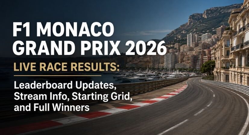 F1 Monaco Grand Prix 2026 Live Race Results: Leaderboard Updates, Stream Info, Starting Grid, and Full Winners