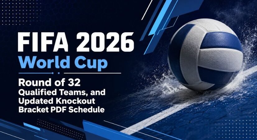 FIFA 2026 World Cup Round of 32 Qualified Teams, and Updated Knockout Bracket PDF Schedule