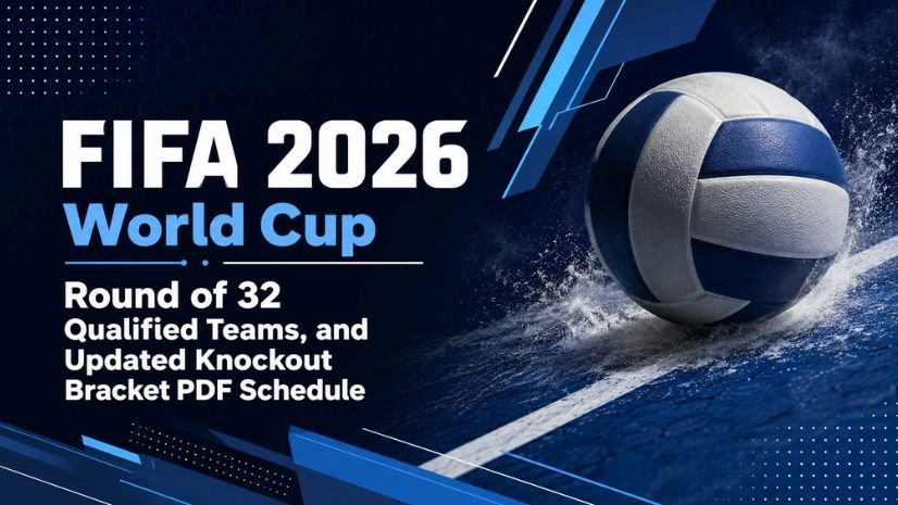 FIFA 2026 World Cup Round of 32 Qualified Teams, and Updated Knockout Bracket PDF Schedule