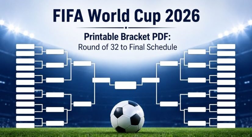 FIFA World Cup 2026 Printable Bracket PDF: Round of 32 to Final Schedule