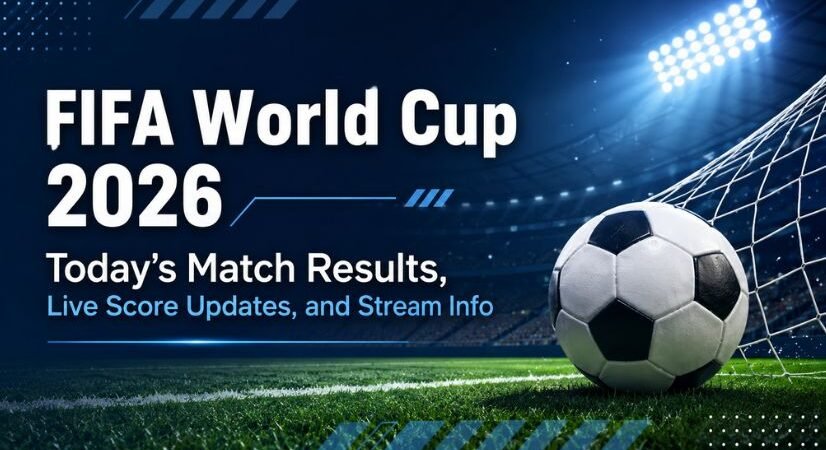 FIFA World Cup 2026 Today’s Match Results, Live Score Updates, and Stream Info
