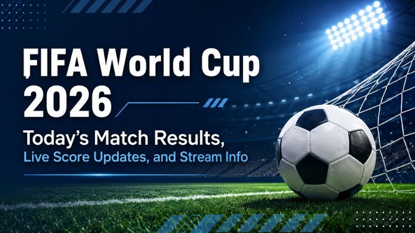 FIFA World Cup 2026 Today's Match Results, Live Score Updates, and Stream Info