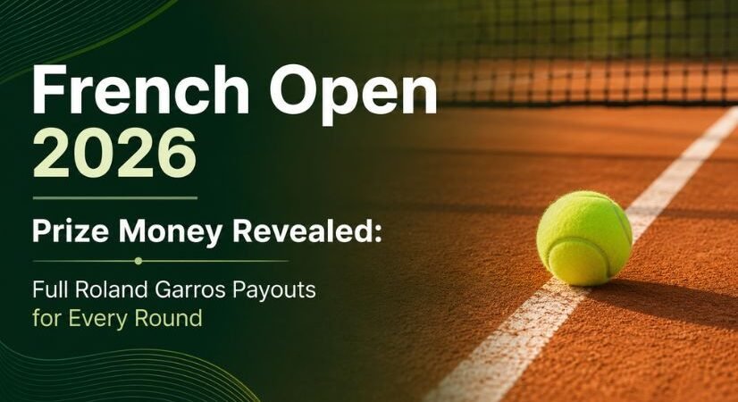 French Open 2026 Prize Money Revealed: Full Roland Garros Payouts for Every Round