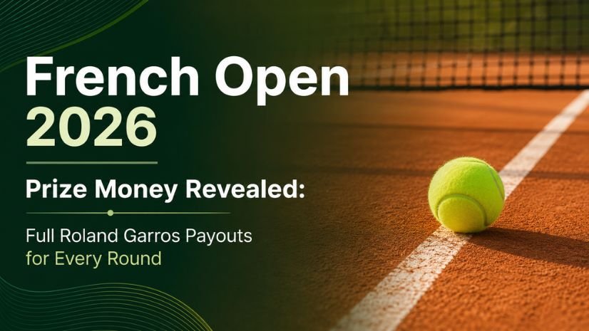 French Open 2026 Prize Money Revealed: Full Roland Garros Payouts for Every Round