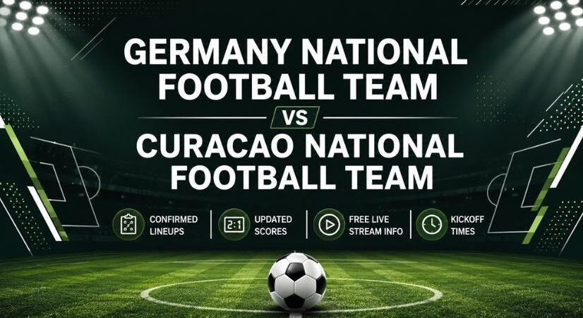 Germany National Football Team vs Curacao National Football Team Confirmed Lineups, Updated Scores, Free Live Stream Info, and Kickoff Times