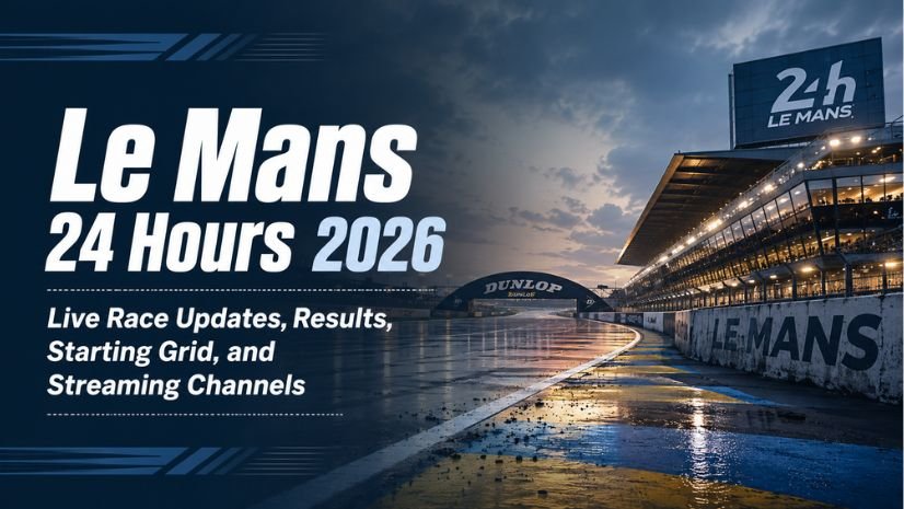 Le Mans 24 Hours 2026 Live Race Updates, Results, Starting Grid, and Streaming Channels