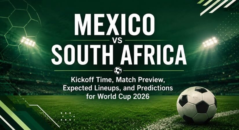 Mexico vs South Africa Kickoff Time, Predicted Lineups, Match Preview and Prediction – World Cup 2026