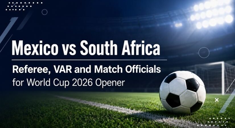 Mexico vs South Africa Referee, VAR and Match Officials for World Cup 2026 Opener