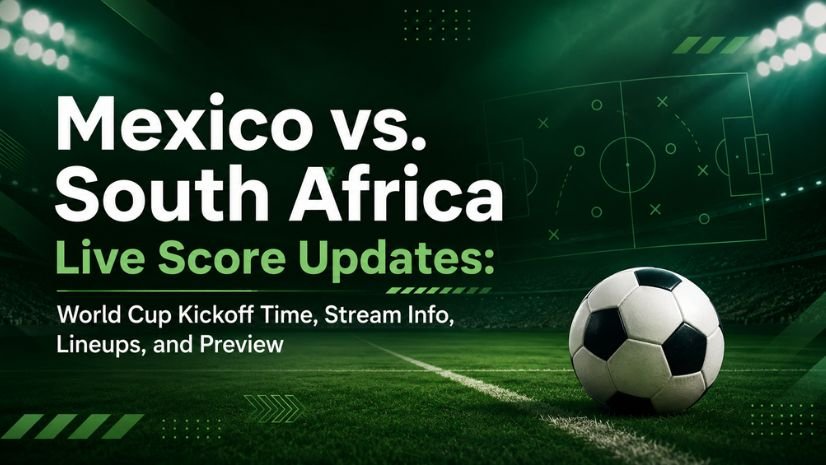 Mexico vs. South Africa Live Score Updates: World Cup Kickoff Time, Stream Info, Lineups, and Preview