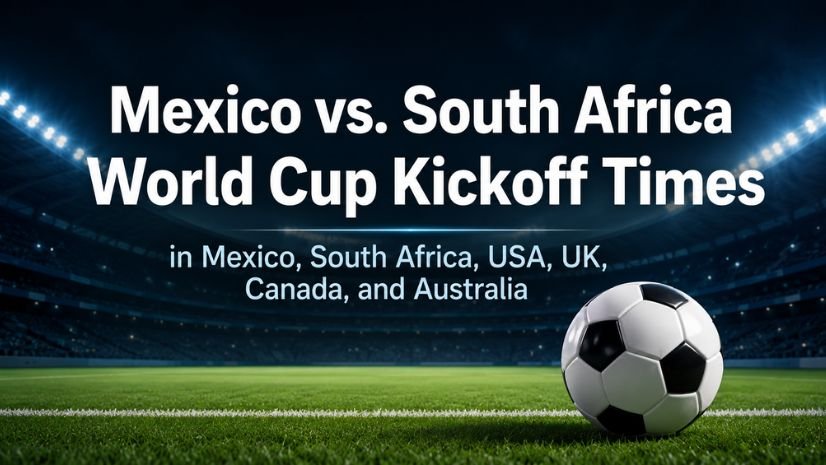 Mexico vs. South Africa World Cup Kickoff Times in Mexico, South Africa, USA, UK, Canada, and Australia