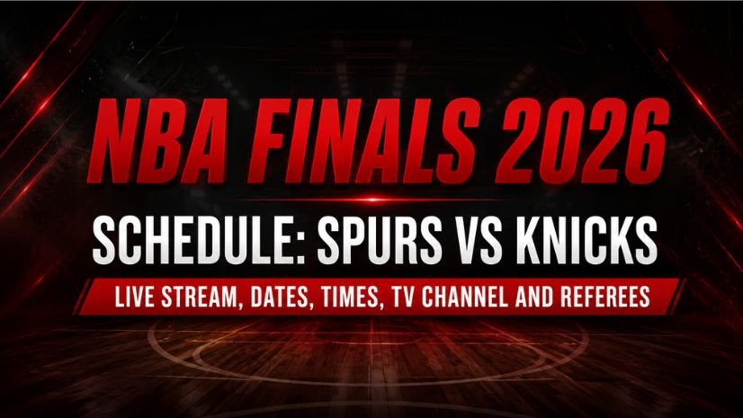 NBA Finals 2026 Schedule: Spurs vs Knicks Live Stream, Dates, Times, TV Channel and Referees