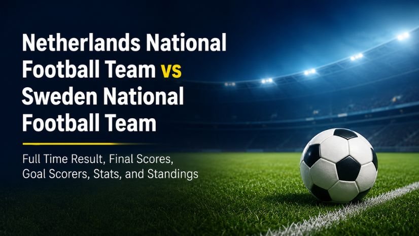 Netherlands National Football Team vs Sweden National Football Team Full Time Result: Final Scores, Goal Scorers, Stats, and Standings