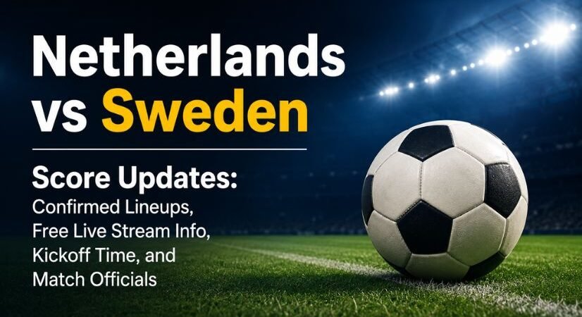 Netherlands National Football Team vs Sweden National Football Team Score Updates: Confirmed Lineups, Free Live Stream Info, Kickoff Time, and Match Officials