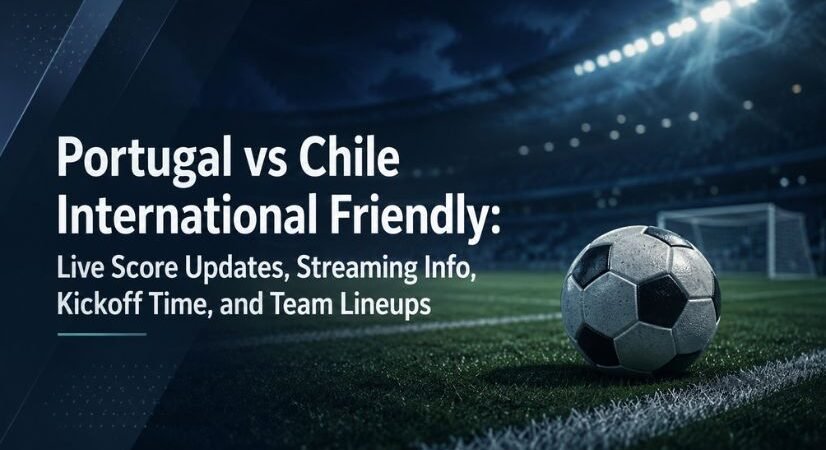 Portugal vs Chile International Friendly: Live Score Updates, Streaming Info, Match Officials, Kickoff Time, and Confirmed Lineups