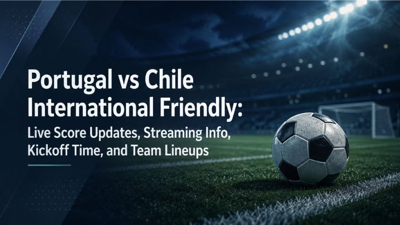 Portugal vs Chile International Friendly: Live Score Updates, Streaming Info, Kickoff Time, and Team Lineups