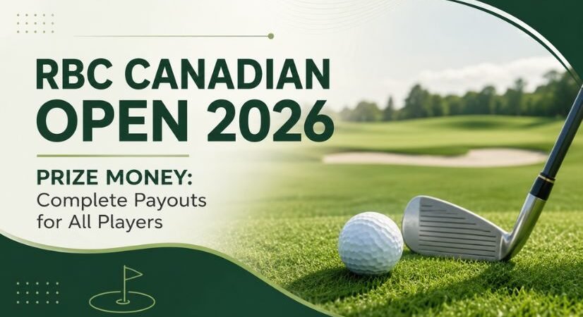 RBC Canadian Open 2026 Prize Money: Complete Payouts for All Players